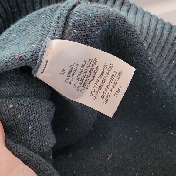 Wind River Green speckled sweater - Picture 5 of 6